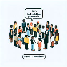 ser / Indicativo Presente: vosotros